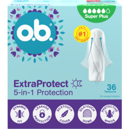 O.B. ExtraProtect Super, tampony higieniczne, 42 sztuki