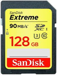 SanDisk Extreme SDHC/SDXC UHS-I 150/70 MB/s 128 GB