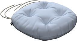 Poduszka na krzesło Adam, pastelowy niebieski, fi 37