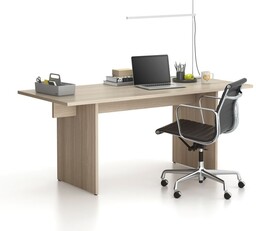 Biurko SINGLE SOLID, 1800 x 800 x 743