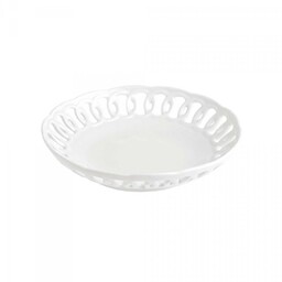La Porcellana Bianca Rzeźbiona Misa Okrągła 16 Cm
