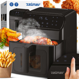 Frytkownica Beztłuszczowa Zelmer Frytownica Piekarnik Air Fryer 1500W
