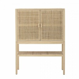 Bloomingville SANNA Drewniana Komoda z Rattanowym Frontem