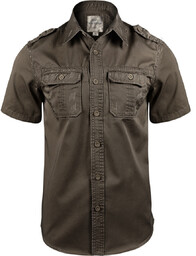 koszula 1/2 RAW VINTAGE brown-M