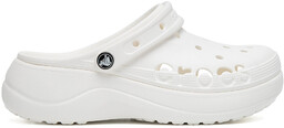 Klapki Crocs BAYA PLATFORM CLOG 208186-100 Biały