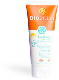Biosolis Mleczko przeciwsłoneczne dla dzieci (SPF 50+) 100