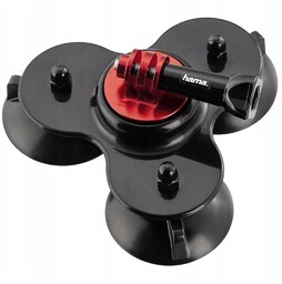 Hama Uchwyt z 3 Przyssawkami Do Kamery Gopro