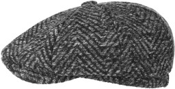 Kaszkiet Coarse Jodełka by Lipodo, antracytowy, S (55-56