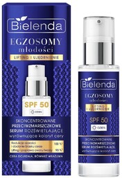 BIELENDA Egzosomy Młodości skoncentrowane przeciwzmarszczkowe serum rozświetlające SPF