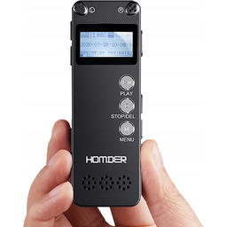 Homder TF-85 Cyfrowy profesjonalny dyktafon 8GB