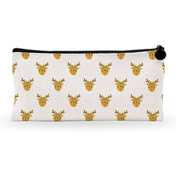 Bonamaison Płócienny piórnik z zamkiem błyskawicznym, piórnik