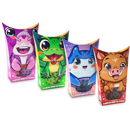 Marioinex Mini Waffle Pocket Pets 4-pak żaba, płaszczka,