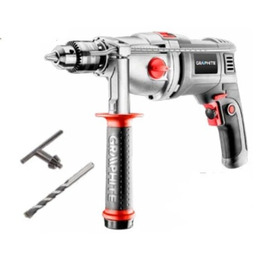 Graphite Wiertarka udarowa dwubiegowa 1050W,uchwyt kluczykowy 13 mm,