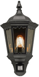 Elstead Lighting Latarnia naścienna ogrodowa Medstead MD7-PIR-BLACK Elstead