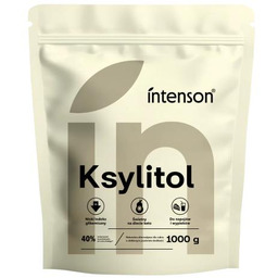 INTENSON Ksylitol, 1000g -> Odbiór w Żabce!