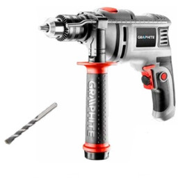 Graphite Wiertarka udarowa 650W, uchwyt kluczykowy 13 mm,