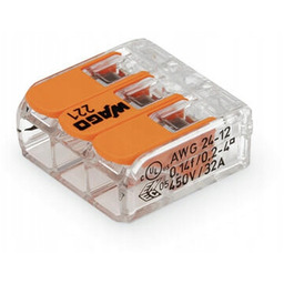 Wago 221-413 Złączka instalacyjna Compact opakowanie 50 szt.