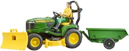 bruder 62104 - Bworld John Deere Traktor ogrodowy