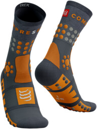 COMPRESSPORT Kompresyjne skarpetki trekkingowe TREKKING SOCKS magnet/autumn glory