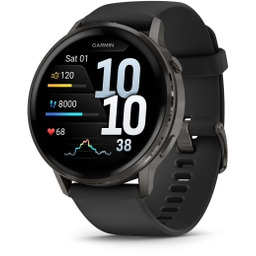 Garmin Venu 4 45mm Czarny Smartwatch