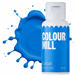 Barwnik olejowy do mas tłustych kremu czekolady niebieski