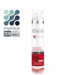 Bielenda Professional Post Treatment Care-Cover Cream Tonąco- Łagodzący