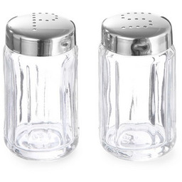 SOLNICZKA I PIEPRZNICZKA SZKLANA ZESTAW HENDI 465387