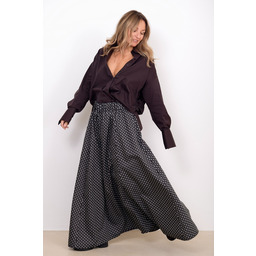 Pakamera Długa spódnica w krateczkę z wiskozy KARINA