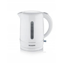 Czajnik Elektryczny 1,7L 2200W Biały Bezprzewodowy Zabezpieczenie Severin
