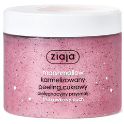 Ziaja Marshmallow Karmelizowany Peeling Cukrowy Truskawkowy Puch 300ml