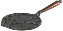 Skeppshult Żeliwna patelnia do naleśników serca (23 cm)