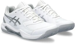 BUTY TENISOWE ASICS GEL DEDICATE 8 CLAY WHITE/SILVER