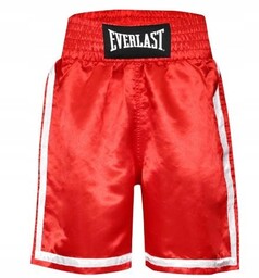 Everlast Spodenki Do Boksu Comp Red/white S