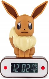 Pokémon Eevee budzik z lampką Led z motywem