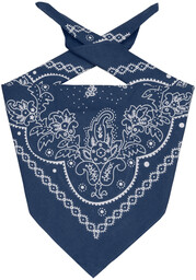 Bandana Classic Paisley by Levi s , ciemnoniebieski,