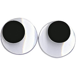 Rayher Plastikowe ruchome oczka, ø 20 mm, 10