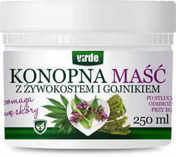 Maść konopna z żywokostem i gojnikiem 250ml