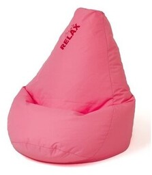 GO GIFT Pufa worek sako Grusza Różowy XL