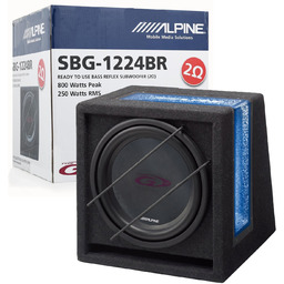 Alpine SBG-1224BR Subwoofer 12-cali 30 cm Moc 800W