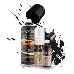 Zestaw Do Renowacji Czarnych Butów Zamszowych Pianka Farba