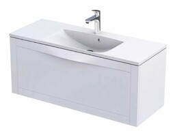 Oristo Skagen szafka podumywalkowa wisząca 119x50x45 biały mat