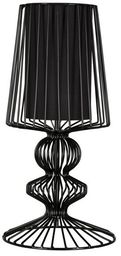 Druciana lampa stołowa AVEIRO Black wys. 43cm 5411
