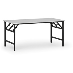 Stół konferencyjny FAST READY, 160x80 cm, czarna podstawa,