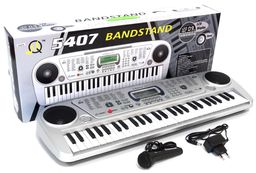 Duże Elektroniczne Organy / Keyboard + Mikrofon +