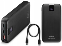 Powerbank Hama szybkie ładowanie 20000 mAh 2x Usb-c
