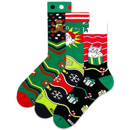 ZOOKSY Zestaw skarpet świątecznych UGLY SOCKS by 3