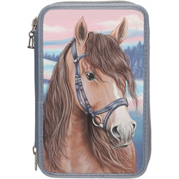 Depesche 13415 Miss Melody - Wypelniony 3-komorowy piórnik