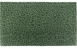 Artsy Doormats wycieraczka Green Leopard Doormat