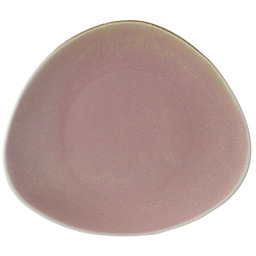Talerz prezentacyjny trójkątny 220 mm Rosa różowy Fine