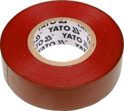 Yato Taśma elektroizolacyjna 19mmx20mx0,13mm, czerwona YT-8166